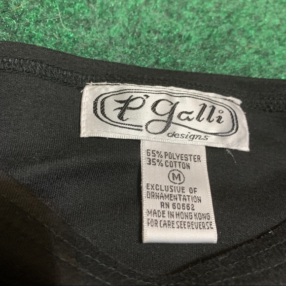 Vintage 80's Tropical Floral Large Print Embroidered Top - Picture 7 of 8